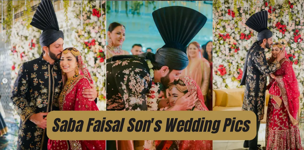 Saba Faisal Son's Wedding Pics